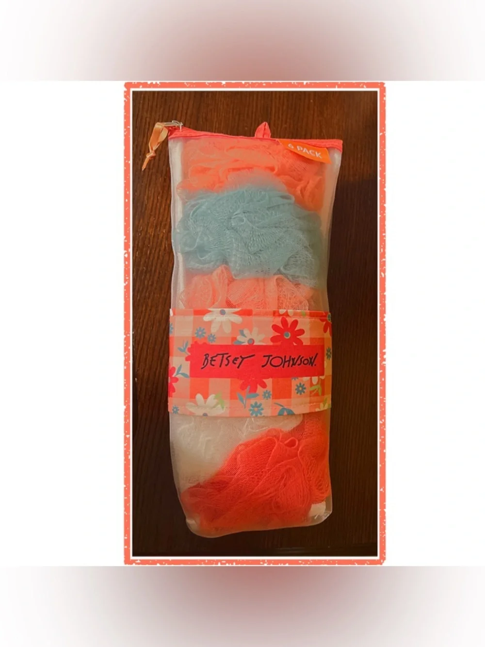 👙🆕👙Betsey Johnson Bath Sponge Set Multicolored & Hempz Sugar Cookie Moisturizer
